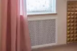 Экран КВАРТЭК КЛАССИК Рамка радиусная 55мм четверь белый Эфес (600х1500)