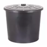 Бак для мусора 80л с крышкой 402575