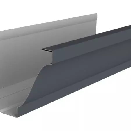 Желоб прямоугольный Vortex Lite 130мм 3м RAL7024