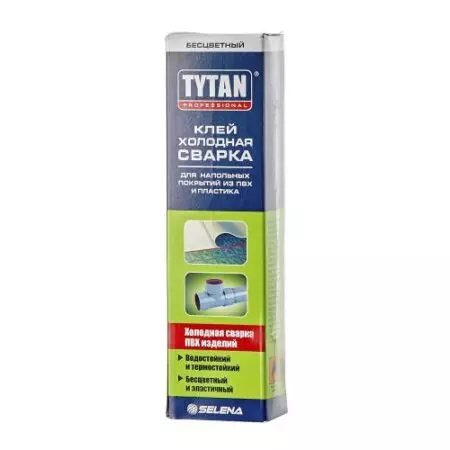 Tytan Professional Клей холодная сварка для напольных покрытий из ПВХ и пластика 100г