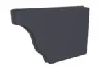 zaglushka-zheloba-pravaya-vortex-lite-130mm-ral-7024-mokryy-asfalt-217117-500×335