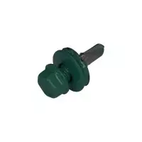 Саморез 5,5х19 темн.зеленый RAL 6005 (300шт)по мет