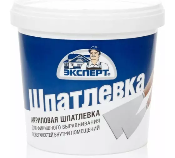 65398225 Шпатлевка акриловая (1,6кг,6шт) ЭКСПЕРТ