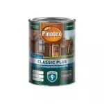 Пропитка Pinotex,Classic Plus,для дерева,скандинавский серый, 0,9л