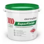 DANOGIPS шпатлевка гот. финишная SuperFinish 17л/28кг