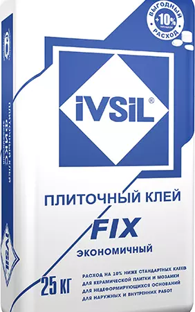 Клей плиточный «IVSIL FIX» 25кг
