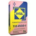 Наливной пол «IVSIL TIE-ROD-I» 25кг Ровнитель (48шт)