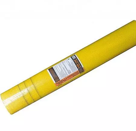 Сетка стеклоткан. фасадная Wand Master, яч. 5х5, 145г/м2, 1х50 м (желт)