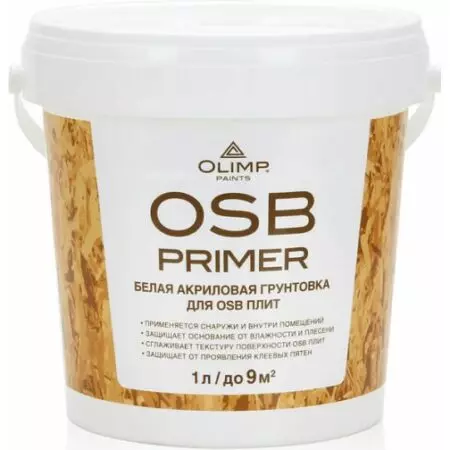 Личное: Грунтовка акриловая для OSB (1л,6шт) Олимп