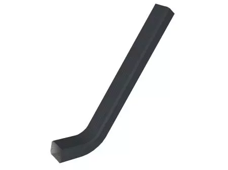 Личное: Труба водосточная гофрированная Vortex Lite 76х102х3000мм с коленом RAL7024
