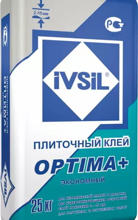 Клей плиточный «IVSIL OPTIMA+» 25кг