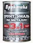 Личное: Грунт-эмаль по ржавч. быстросох. шокол.0,9кг Практ