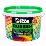 Личное: Краска резиновая «SUPER DECOR» №16 топленое молоко 1кг