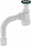 Aquant Сифон для кухни 1 1/2х40 с мет.реш сг.т 40х50 (ВО110-30MR)