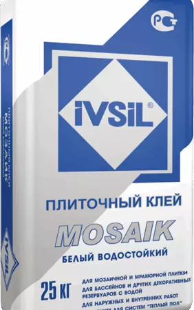 Клей плиточный «IVSIL MOSAIK» 25кг