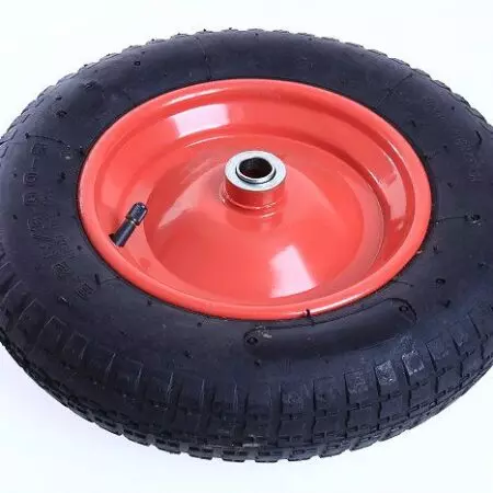 Личное: Колесо для тачки резина PR 3,0-8/3,25-8,втул D16мм 444660