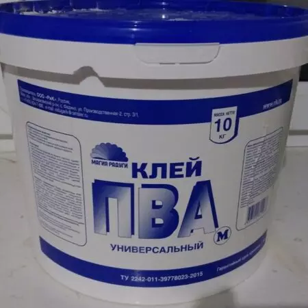 Клей ПВА Магия радуги,универсальный,однокомпонентный, 5 кг