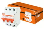 Автомат. выкл TDM Electric,ВА47-29, 3 полюса, 40А 4,5кА 229381