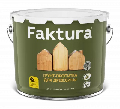 Грунт-пропитка для древесины 0,7 л FAKTURA (6)