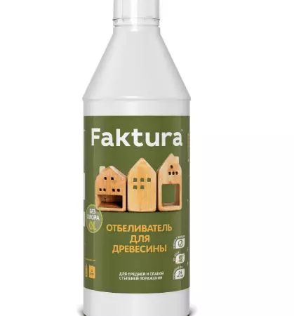 Отбеливатель для древесины 1 л FAKTURA (15)