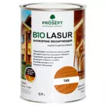 PROSERT антисептик лессирующий защитно-декоративный BIO LASUR Тик 0,9л