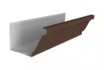 Желоб прямоугольный Vortex Lite 130 мм 3м RAL 8017