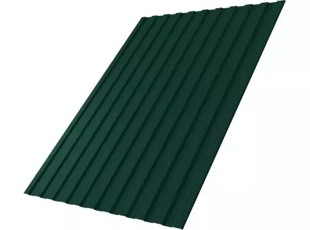 Профнастил С8А Grand Line 0,4 RAL 6005 1,5х1,20м