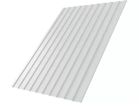 Профнастил С8А Grand Line 0,45 RAL 9003 1,7х1,20м