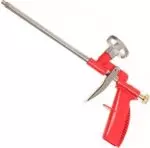 Пистолет д/монтажной пены,190мм,алюминий, Bartex,Silver 317435