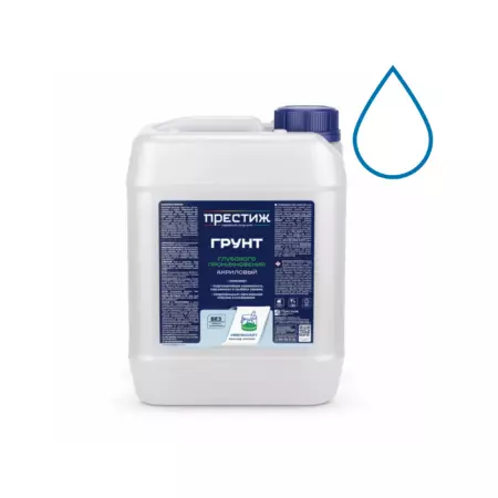 Грунтовка акриловая Акващит (G30) 5кг Престиж