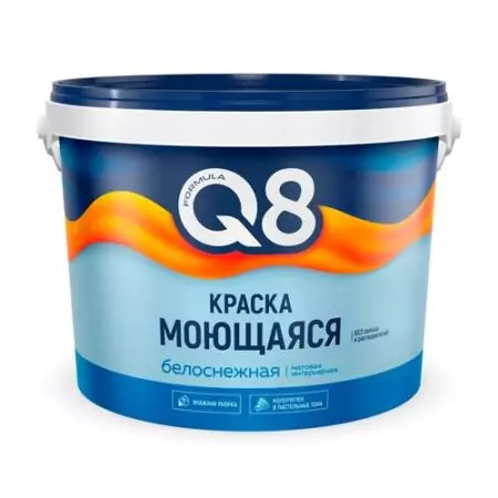 Краска моющаяся 4,5кг Формула Q8 (8)