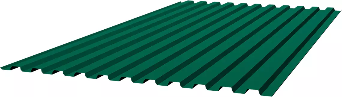 90415373_1n Профнастил С8А Grand Line 0,45 RAL 6005 1,7х1,20м