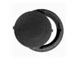 Люк Круглый Черный 5,0т Н80 D 630/750