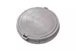 Люк Круглый Серый 5,0т Н80 D 630/750
