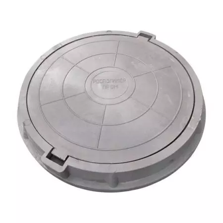 Люк Круглый Серый 5,0т Н80 D 630/750