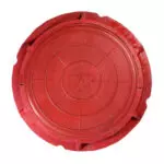 Люк Круглый Красный 5,0т Н80 D 630/750