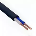 Кабель ВВГп нг (А) 2х2,5мм2, 100м, медь силовой ГОСТ чер ККЗ 283665